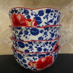 The Pioneer Woman Heritage Floral Bowls Set of 4